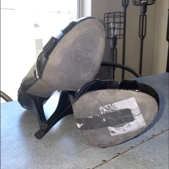 LAST CALL 9/11/22 - Alejandro Ingelmo Black Leather Fetish Heels - Picture 7 of 9